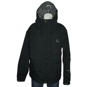 Sorel Coat Unisex Black Gray Ski Omni Tech Waterproof Winter Gorpcore Utility L